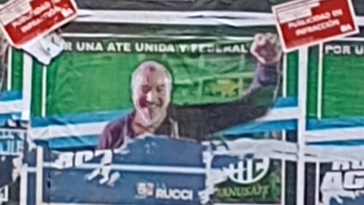 Buenos Aires empapelada con la cara de un rionegrino