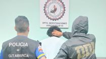 El ex docente rionegrino fue detenido en Catamarca, luego de pasar 16 días prófugo de la Justicia.  