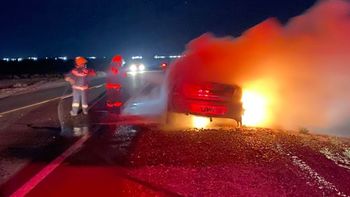 Se desconocen las causas que iniciaron el fuego. (Foto: Gentileza Centenario Digital)