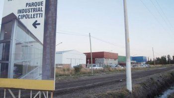 El Parque Industrial de Cipolletti es clave al igual que las demás localidades del Alto Valle para consolidar la radicación de nuevas empresas.