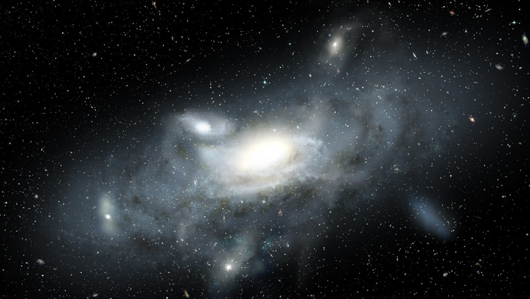 Identifican una galaxia de gran similitud con  la Vía Láctea