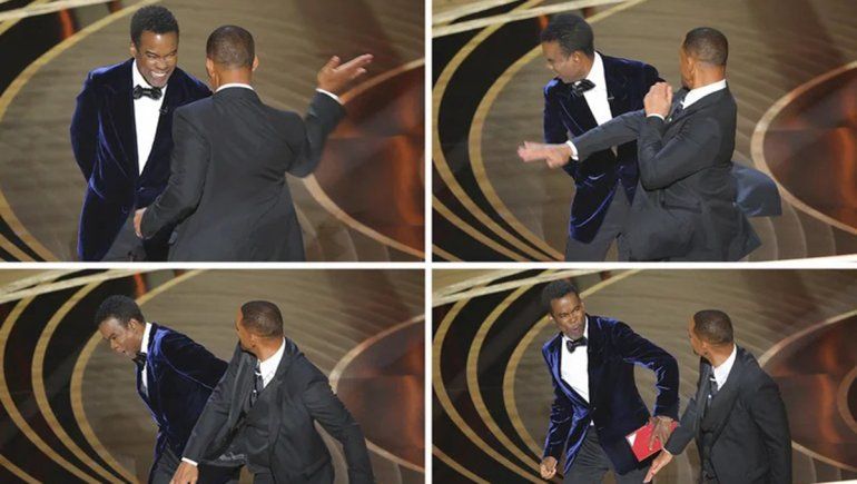 Escándalo en los Oscar: Will Smith le dio un golpe a Chris Rock