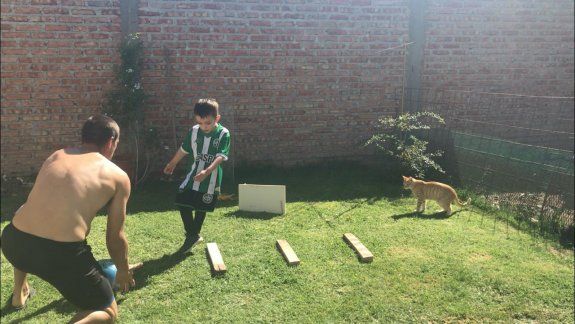 Willy Ferreyra tiene compañero ideal para entrenar