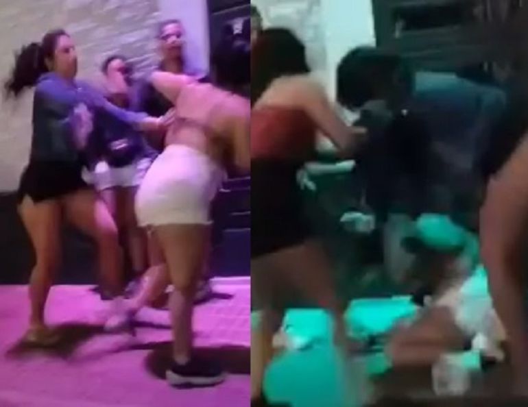Violenta pelea a la salida de un boliche en Centenario