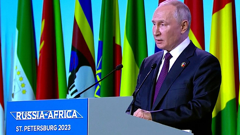 Putin prometió estudiar el acuerdo de granos propuesto por África