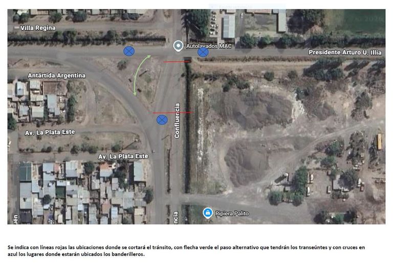 El corte parcial comenzará mañana miércoles 25 de febrero. 
