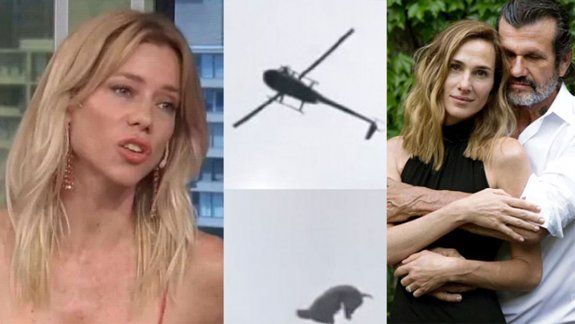 Nicole estalló contra quienes tiraron el chancho de un helicóptero