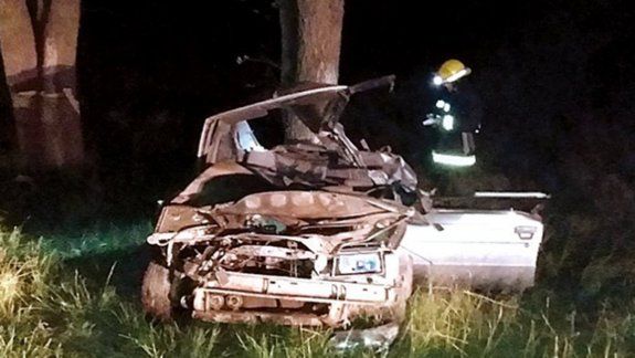 Chocó el auto en el que viajaba su familia y murió la sobrina