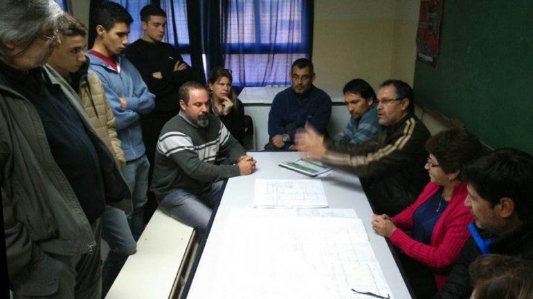 Comenzaron las obras de ampliación en el edificio del CET 22