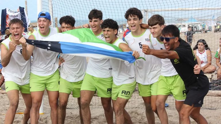 La delegación rionegrina fue nuevamente protagonista en los Juegos Evita de Playa