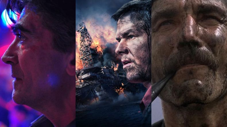 Historias del petróleo en el cine: de los yacimientos a las plataformas offshore. (Fuente: Netlix y Boca de Pozo)