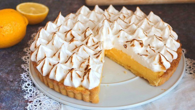 Lemon pie saludable