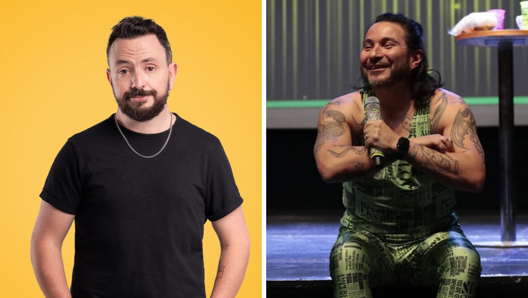 Dos propuestas de stand up este sábado. Dos propuestas de stand up este sábado.