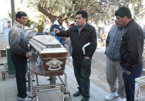 Denunciaron exhumación ilegal