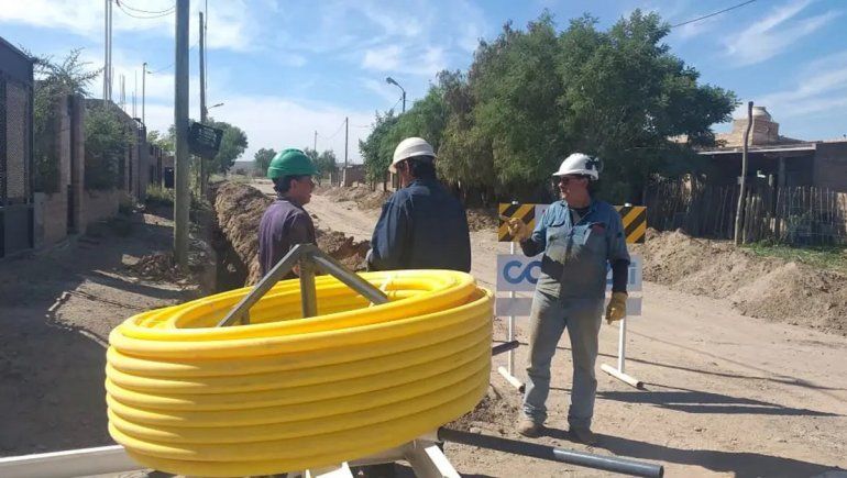 Más familias rionegrinas tendrán acceso al gas natural