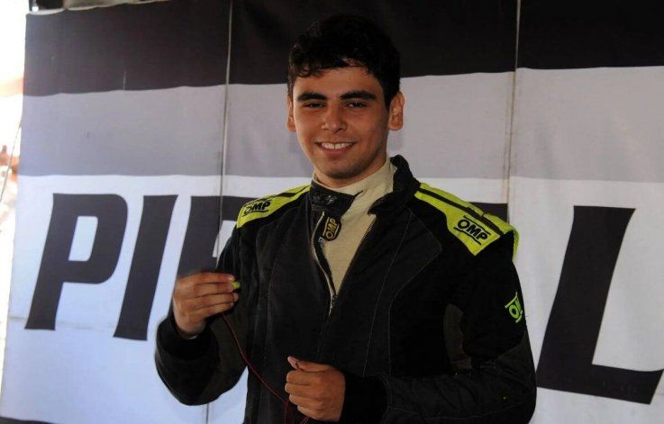 Valentín Jara corrió serios riesgos en la octava fecha de la Fórmula 3 Metropolitana.