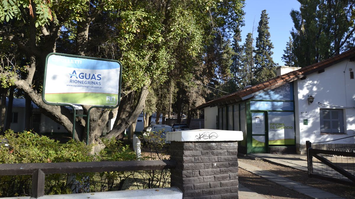 Aguas Rionegrinas realizará una obra clave para mejorar la prestación de la red en Cipolletti.