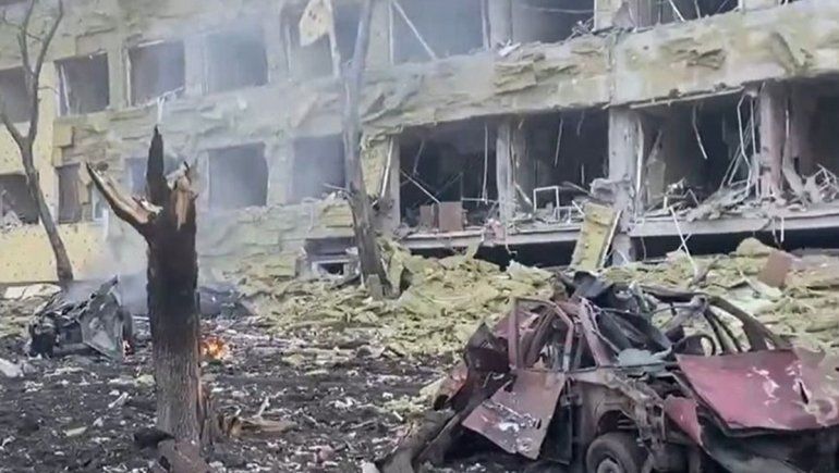 Rusia bombardeó un hospital de niños en Ucrania: Fue atroz
