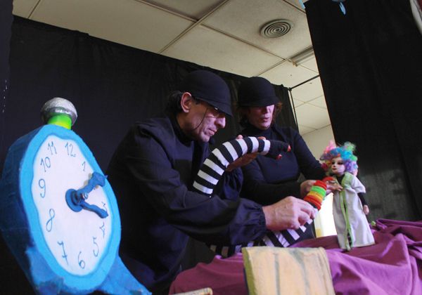 Los títeres enamoraron a todos