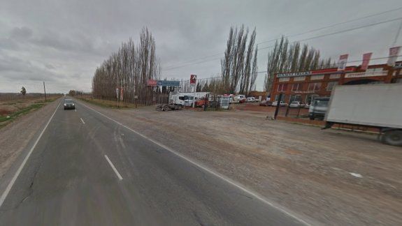 El accidente se produjo en el kilómetro 1198 de la Ruta 22