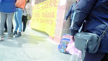 La  Escuela 204 de Comodoro Rivadavia cerró el turno mañana de Primaria.