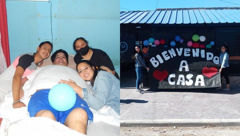 Un guerrero: el dueño de la rotisería que se prendió fuego fue dado de alta