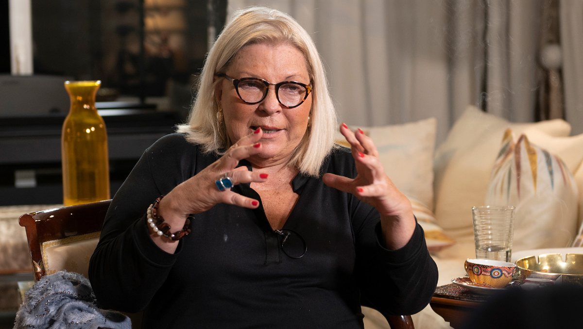 Carrió: denuncia penal a Alberto