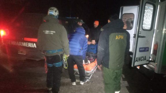 Volcán Lanín: los detalles del rescate de un neuquino a más de 2 mil metros de altura