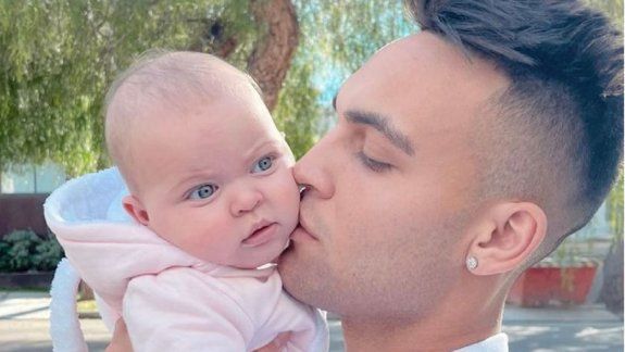 El gran susto de Lautaro Martínez por el accidente doméstico de su beba