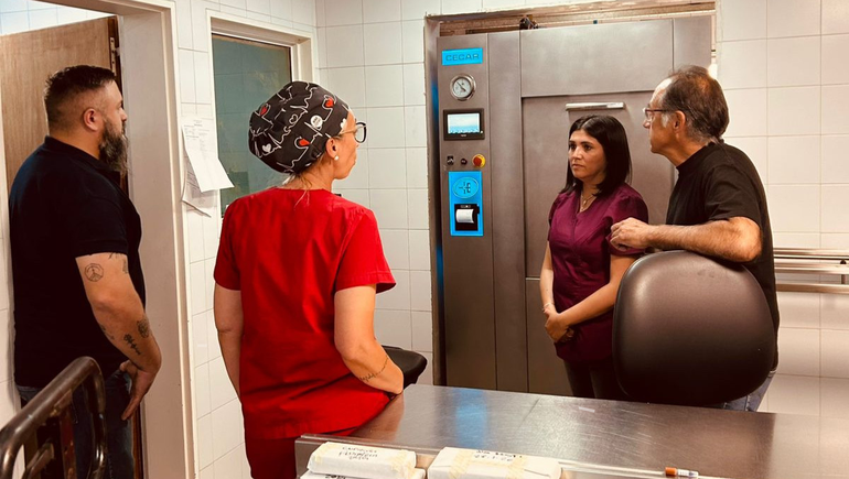 El hospital de Cipolletti recibió el nuevo equipamiento que permitirá reducir tiempo y mejorar la calidad de atención.