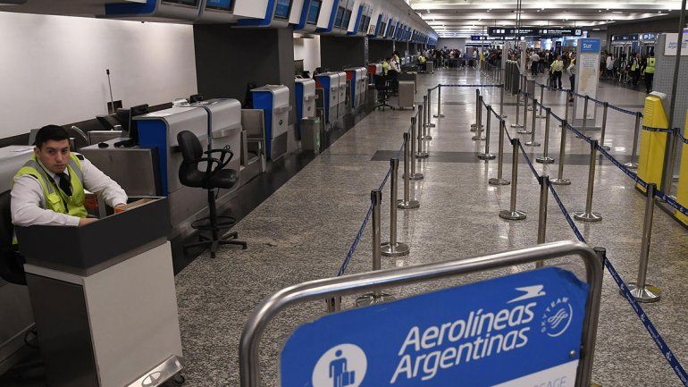 No hubo propuesta salarial y será un finde sin vuelos de Aerolíneas