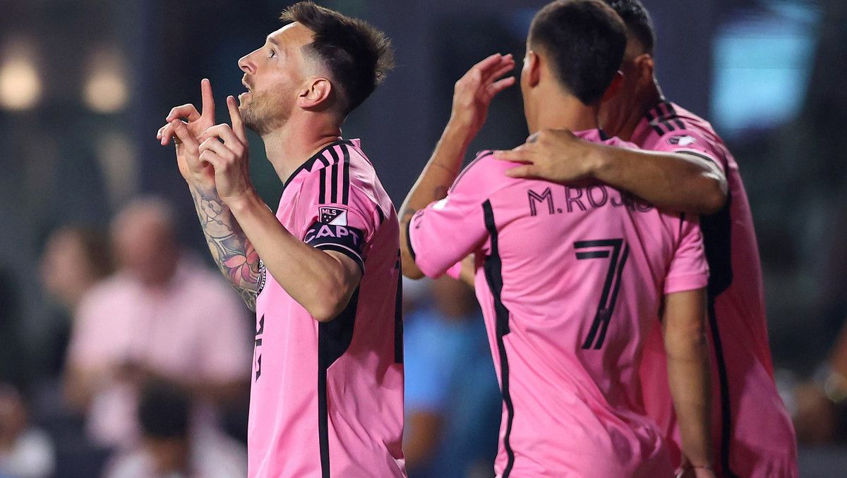 El Inter Miami de Lionel Messi sigue líder de la MLS.