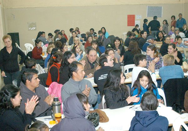 La asociación GAJU hizo un bingo solidario en el Pichi Nahuel