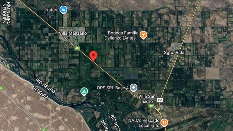 El punto exacto donde ocurri&oacute; el incendio.