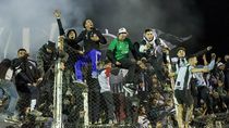 El entusiasmo de los hinchas de Cipo, que están copando La Visera fecha tras fecha. 
