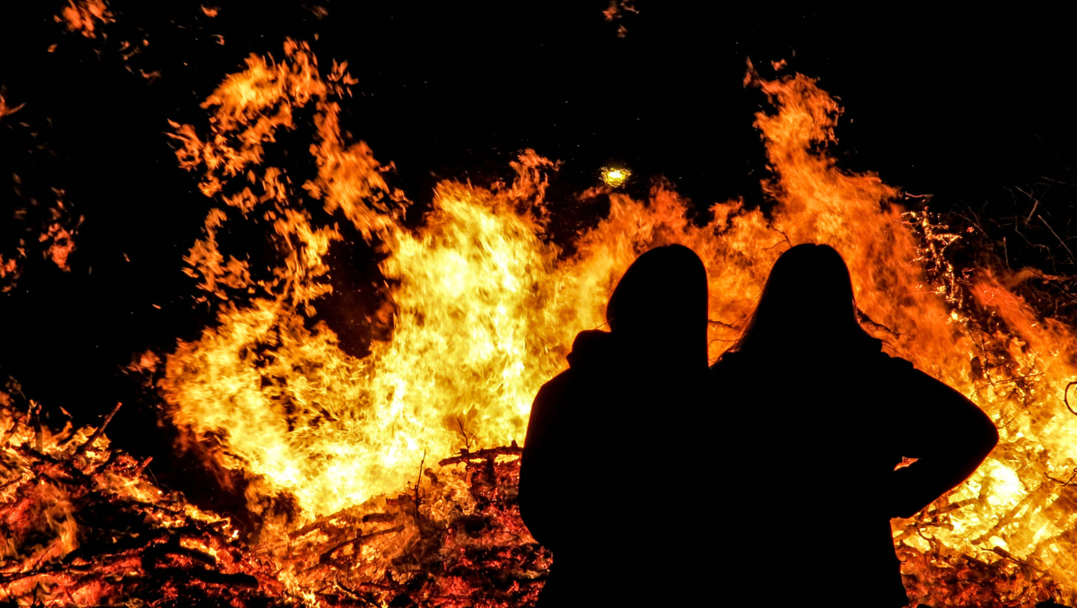La Noche de San&nbsp; Juan, una tradición que también se celebra en un barrio de Cipolletti.