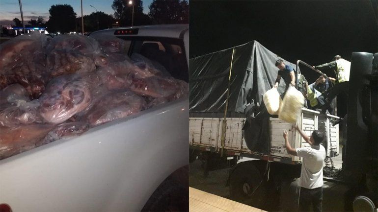 Golpe al contrabando de carne: decomisaron 5 mil kilos durante el fin de semana