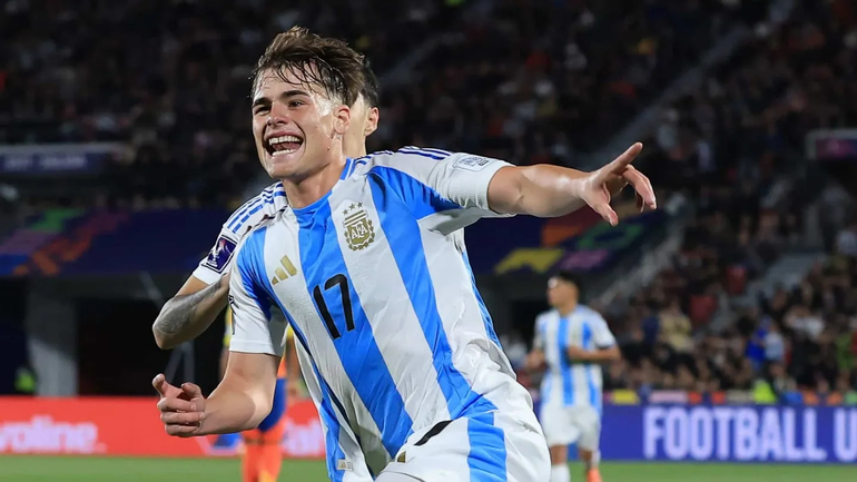 Mateo Silvetti anotó el gol de la Selección Argentina.
