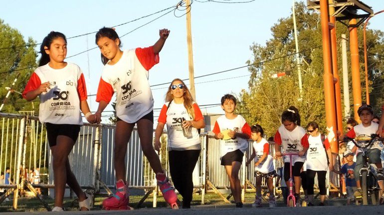La prueba familiar es un desafío callejero para todas las edades.