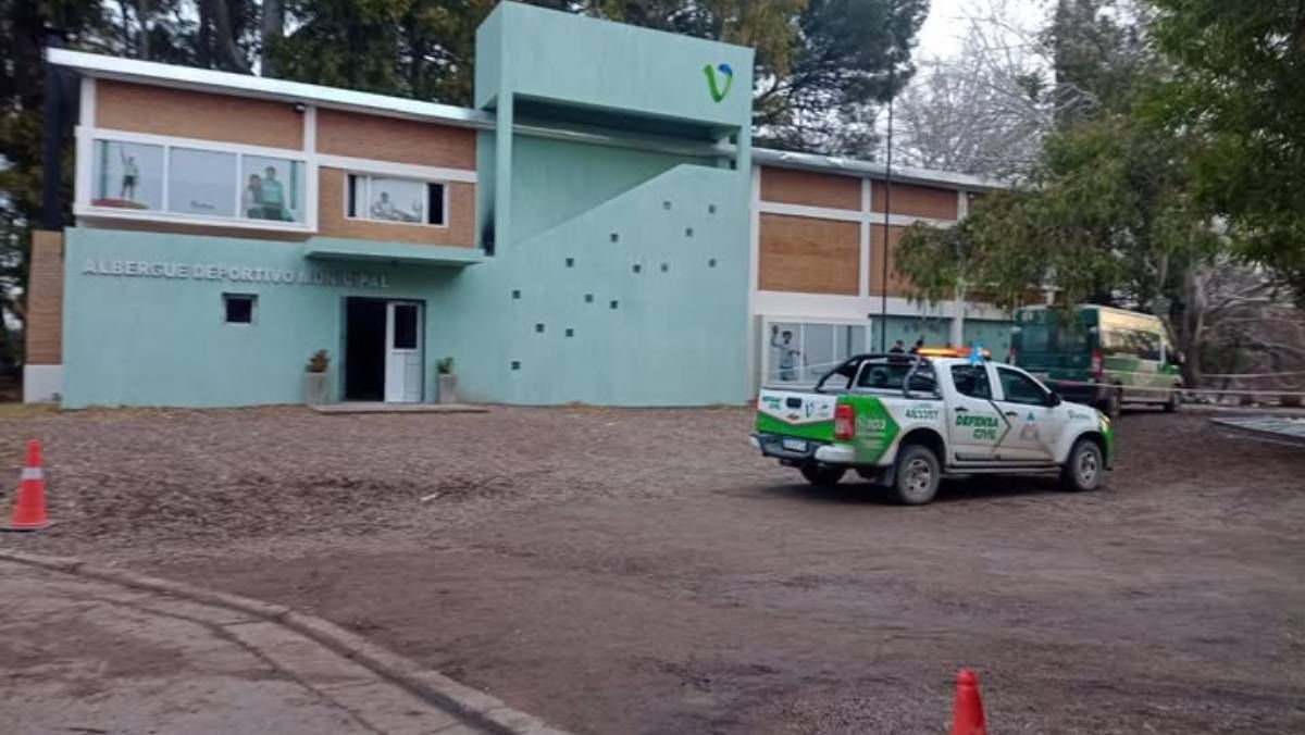 El incidente se registró este sábado en Viedma. Foto: Gentileza.