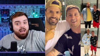 el desopilante detras de escena de la cena de messi e ibai