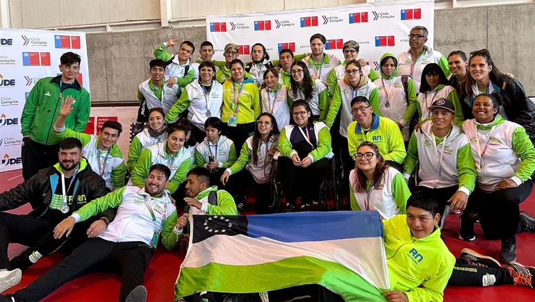 Juegos Para Araucanía: Río Negro se quedó con el medallero y un récord americano