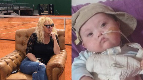 Famosa tenista donará una de sus raquetas para ayudar a Donato
