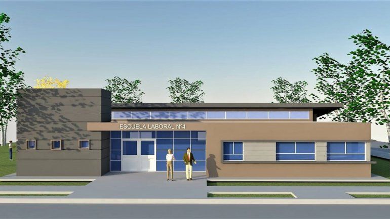 Avanza la construcción de edificio de la Escuela Laboral
