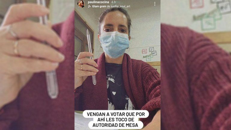 Paulina Cocina sorprendió a sus seguidores y ¡es autoridad de mesa!
