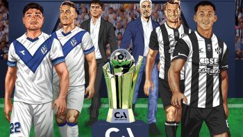 Para la previa de Vélez-Central Córdoba, la organización de Copa Argentina publicó una imagen animada hecha con IA. 