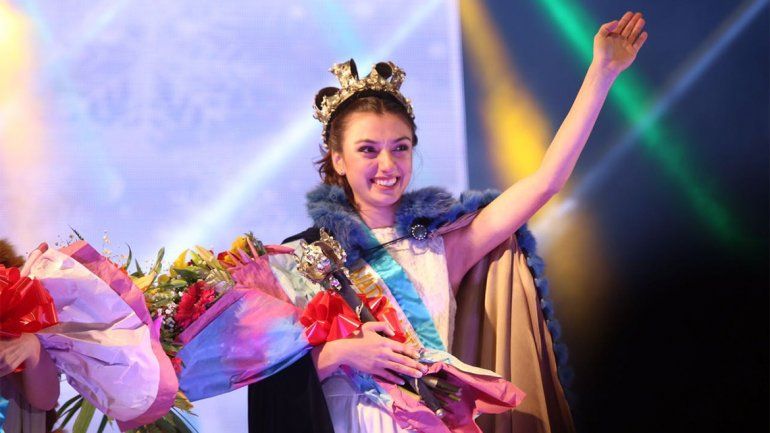 Azul Darquier es la nueva embajadora de la Nieve en Bariloche