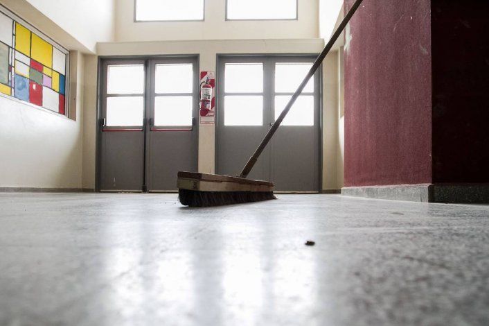 La Escuela 152 no tuvo clases porque aún no tiene la conexión al gas.