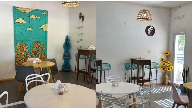 Una tenía cafetería