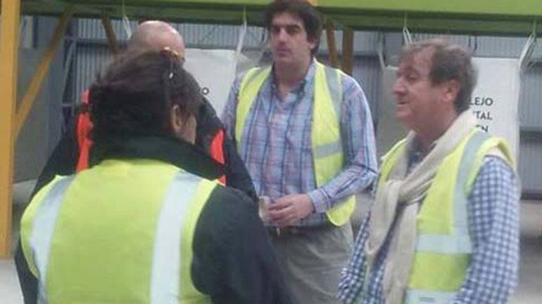 Tortoriello recorrió la planta neuquina y destacó su funcionamiento.